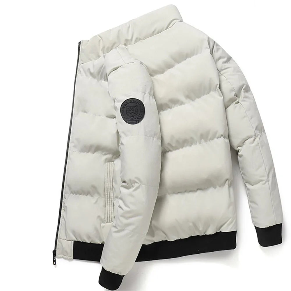 Men’s Autumn Winter Windbreaker Jacket – Warm Casual Parka