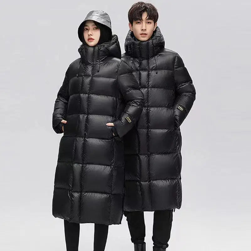 Winter Down Coat – Unisex Casual Hooded Parka