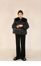 2025 New Women’s Short Cotton-Padded Winter Coat – Korean Loose Fit