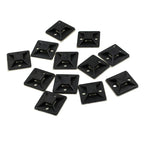 10 PCS Self-Adhesive Cable Tie Mounts – Removable Wire Clips for Home, Office & Car