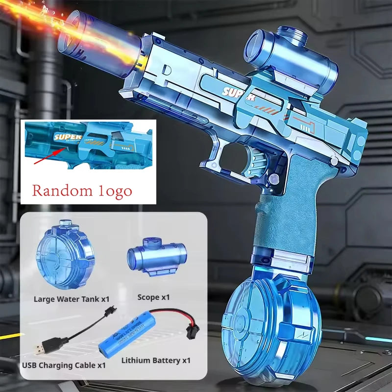 M416 Electric Water Gun – Full Automatic Summer Water Blaster for Outdoor Fun
