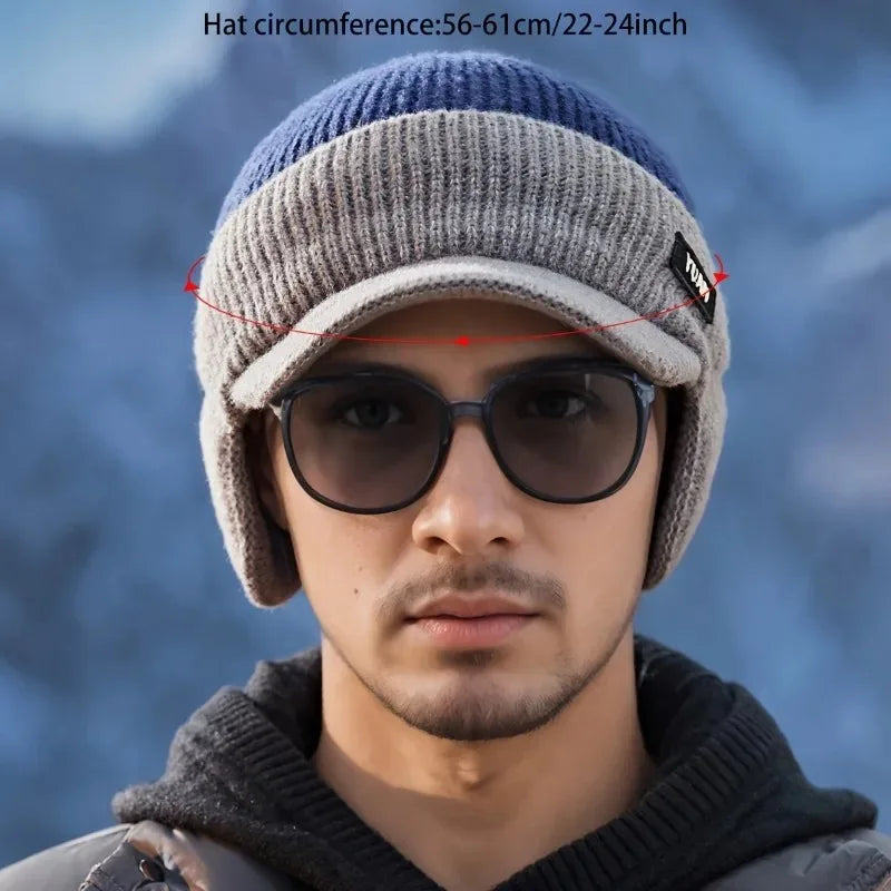Men's Winter Warm Knit Hat – Outdoor Cold Weather Beanie
