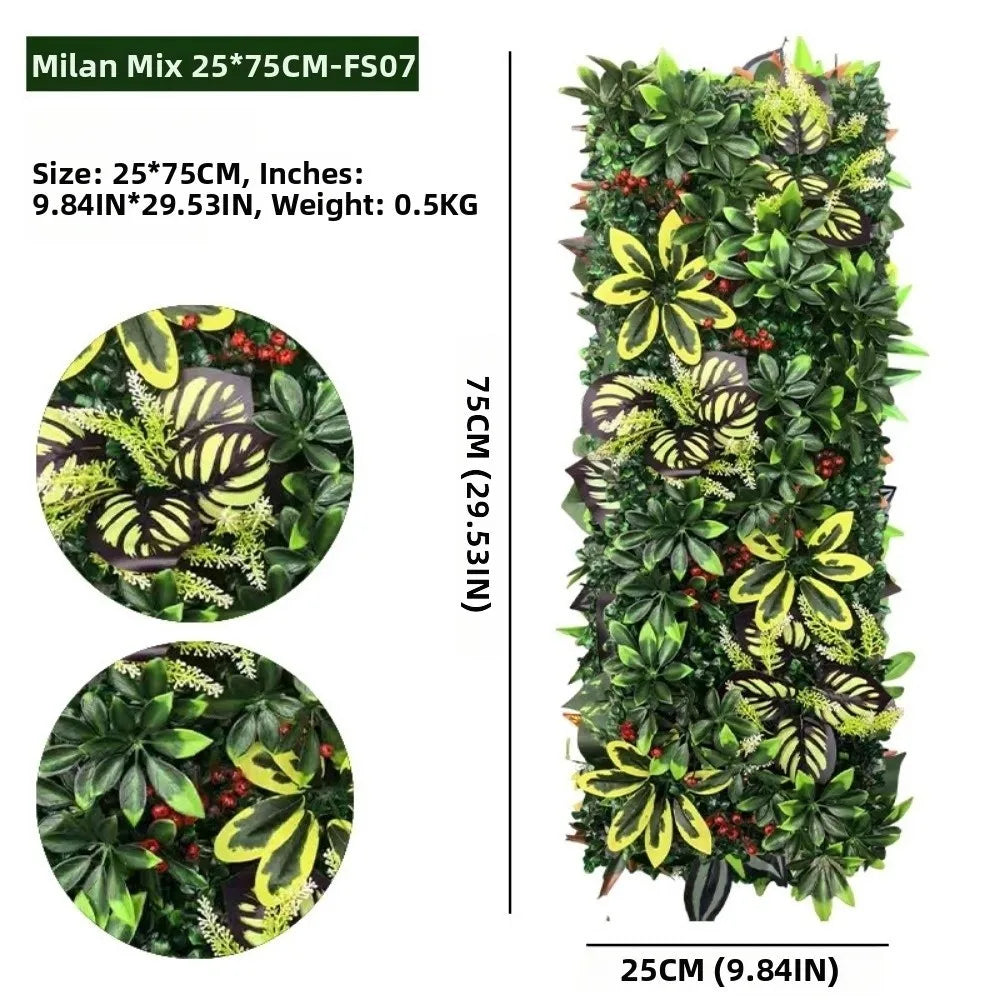 Artificial Ivy Grass Wall Panel – Realistic Faux Jungle Greenery Branches for Home, Garden & Event Decoration