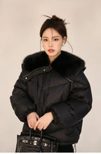 2025 New Women’s Short Cotton-Padded Winter Coat – Korean Loose Fit