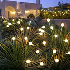 Solar Powered Firefly Waterproof Vibrant Garden Lights