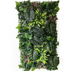 50 × 100cm Artificial Grass Wall Panel – Realistic Faux Greenery Plant Mat for Home, Wedding & Garden Decoration
