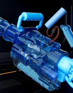 Rotating Spitfire Gatling Electric Water Gun – High-Pressure Continuous Pulse Water Blaster