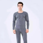 Winter Fleece-Lined Ultra Soft Thermal Underwear Set for Men — Top & Bottom