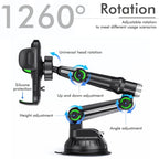 Universal Large Truck Extended Suction Cup Type Car Holder Fixed Shockproof Mobile Phone Stand Big Joint GPS Navigation Holder
