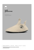 Men's Winter High-Top Plush Slippers – Warm, Lightweight & Non-Slip Indoor Outdoor Shoes