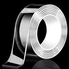 Nano Double-Sided Adhesive Tape – Extra Strong Reusable Waterproof Clear Mounting Tape