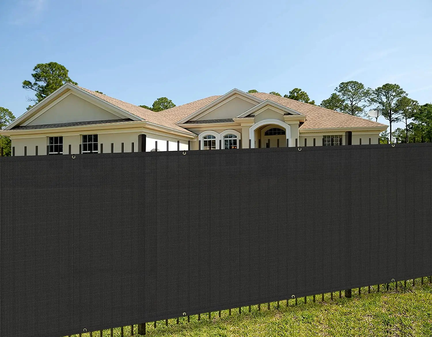 Green Fence Privacy Screen Windscreen – Heavy Duty Outdoor Privacy Barrier