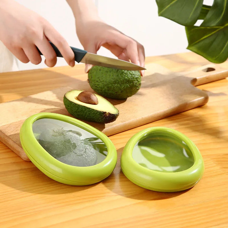 Airtight Fruit & Vegetable Storage Box – Reusable Transparent Freshness Keeper