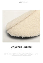 Men's Winter High-Top Plush Slippers – Warm, Lightweight & Non-Slip Indoor Outdoor Shoes