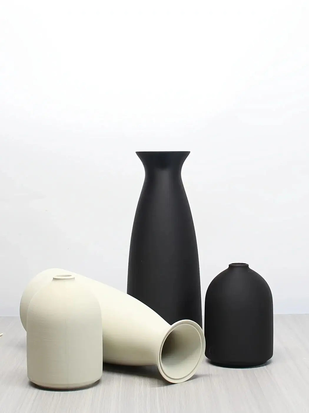 2PCS Boho Decorative Dry Vases – Modern Art Ornaments for Home, Office, Entryway & Shelf Decor