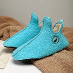 Men's Winter High-Top Plush Slippers – Warm, Lightweight & Non-Slip Indoor Outdoor Shoes