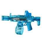 Simulated Recoil Electric Water Gun Toy with Automatic Lights & Water Spray Feature