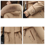 Women’s Winter Detachable Lining Parka – Warm, Stylish & Versatile