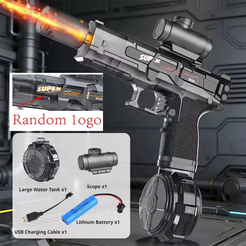 M416 Electric Water Gun – Full Automatic Summer Water Blaster for Outdoor Fun