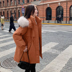 2025 New Winter Thicken Parkas with Wool Liner & Fur Collar