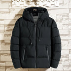 Men’s Trendy Short Cotton Jacket – Korean Style Loose Fit Winter Coat, Casual Autumn Outerwear