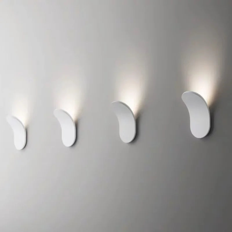Nordic Modern LED Wall Lamp – Skateboard Design Bedside & Living Room Light