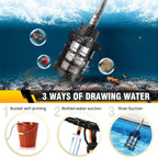 Cordless High Pressure Washer – Portable Car Washer with 2 21V Batteries & 6-in-1 Spray Nozzle
