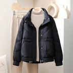Winter Women Parka Coat – Long Cotton Casual Jacket