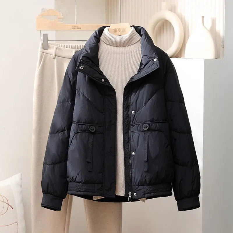 Winter Women Parka Coat – Long Cotton Casual Jacket