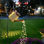 Solar Watering Can Light For Outdoor Decor