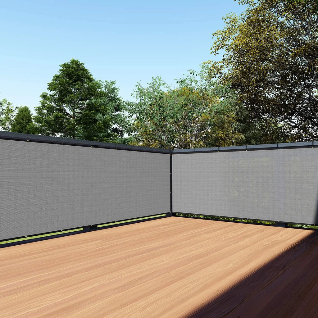 Green Fence Privacy Screen Windscreen – Heavy Duty Outdoor Privacy Barrier
