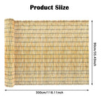Natural Reed Fence 0.9m × 3m – Privacy Screen & Decorative Garden Partition