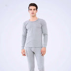 Winter Fleece-Lined Ultra Soft Thermal Underwear Set for Men — Top & Bottom