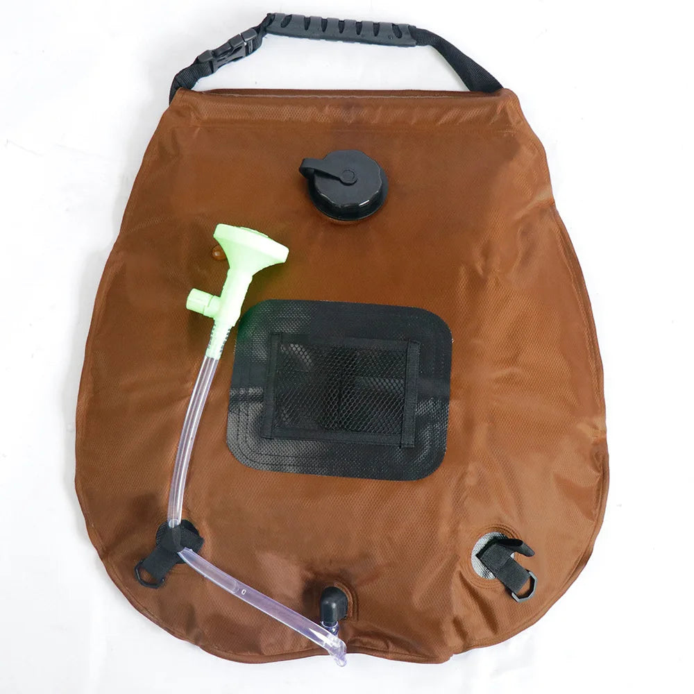 Solar Shower Bag 20L – Portable Outdoor Camping Solar Heated Shower