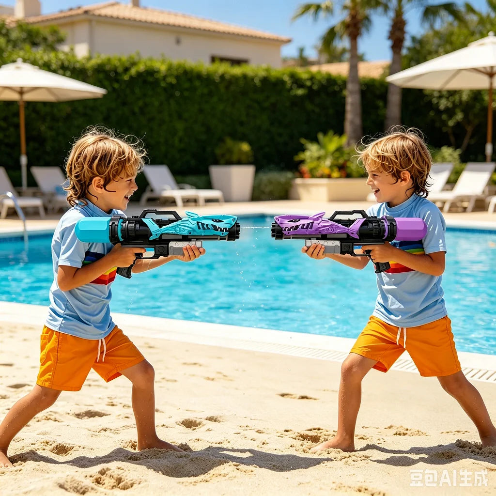 Passion Manual Water Gun Ice Blast Desert Eagle Summer Swimming Battle Toy