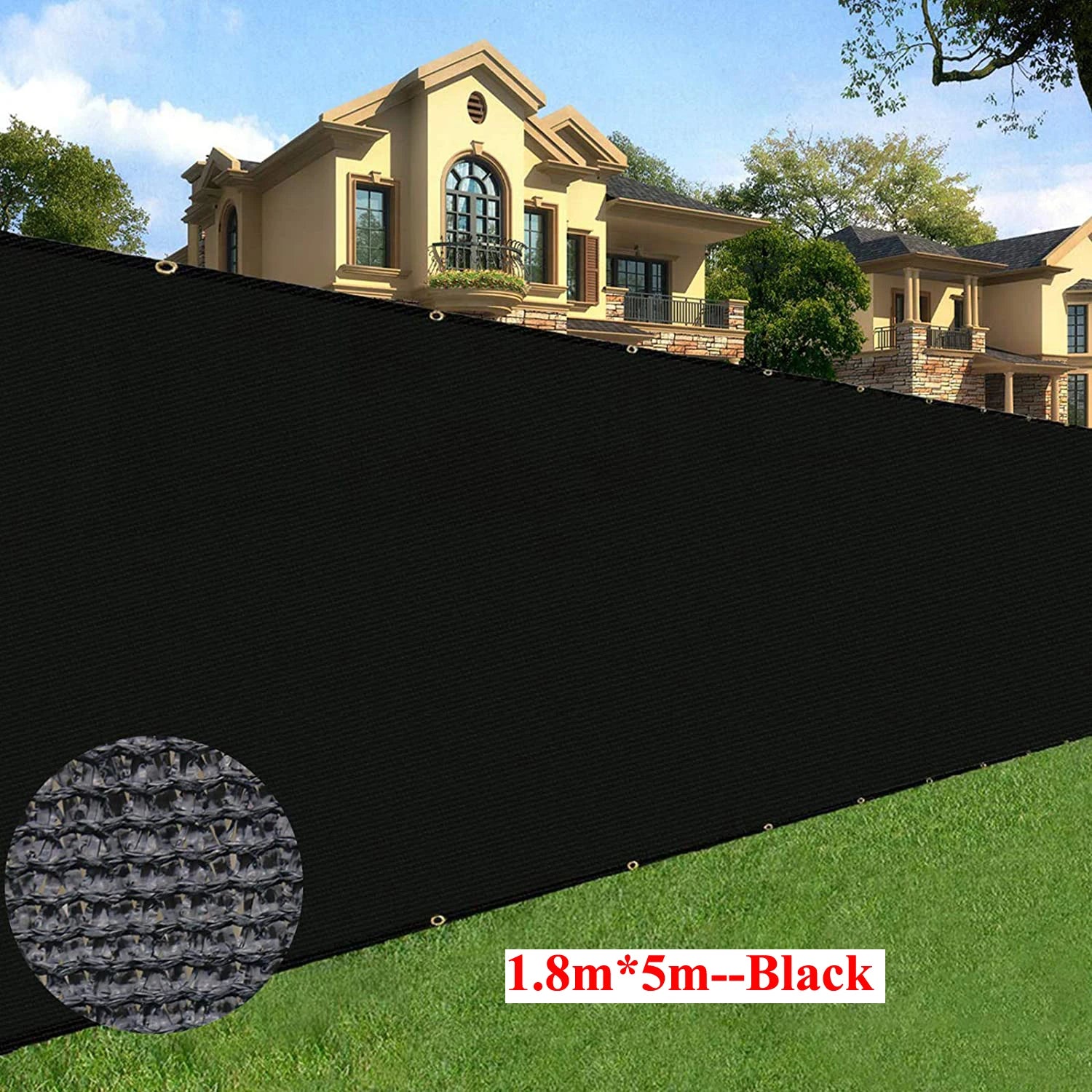 Green Fence Privacy Screen Windscreen – Heavy Duty Outdoor Privacy Barrier