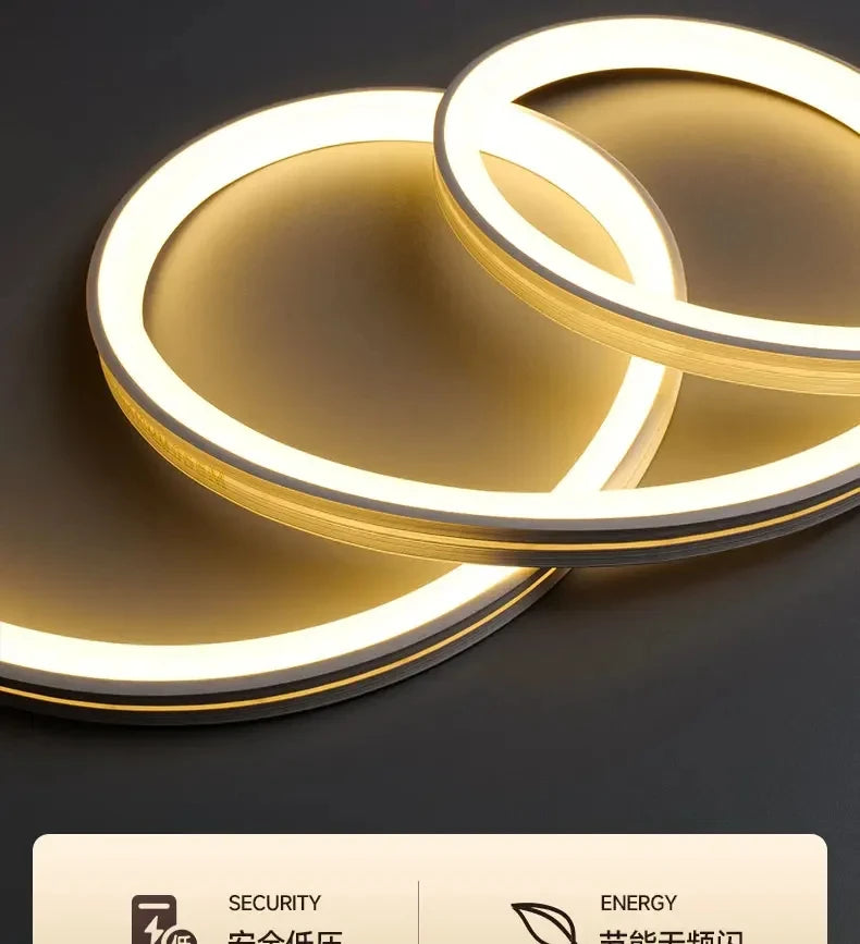 Luxury LED Wall Clock – Silent Nordic Design Minimalist Clock for Living Room & Home Decoration
