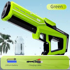 42cm Electric Water Gun – Automatic High-Pressure Water Blaster with Auto Water Absorption for Outdoor Summer Fun
