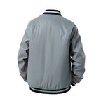 Men’s Bomber Jacket – Casual Oversized Aviator Pilot Baseball Coat, Spring & Autumn Windbreaker