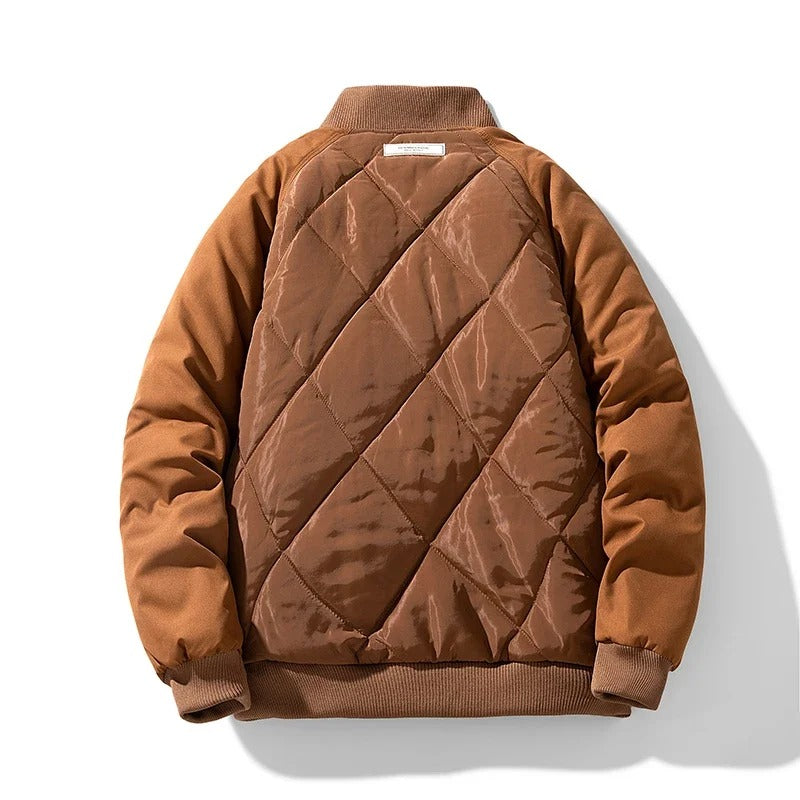 Men’s Thick Warm Puffer Jacket – Casual Autumn & Winter Outerwear